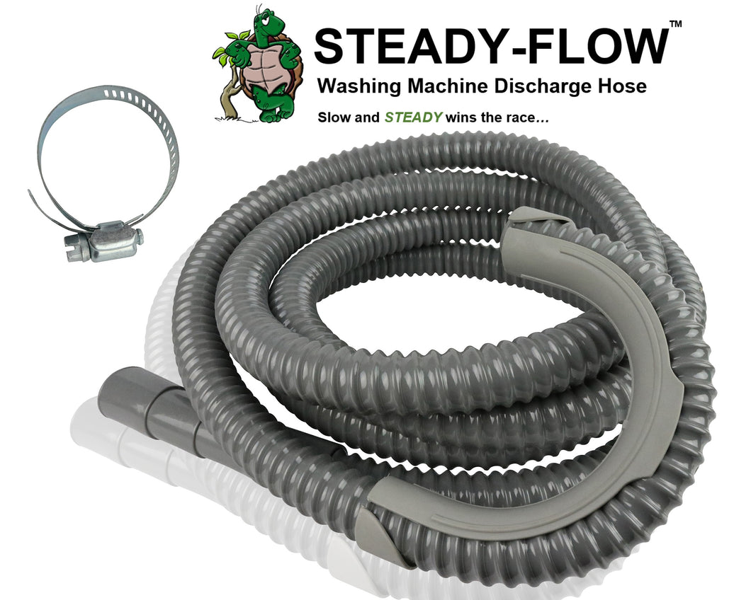 STEADY-FLOW Washing Machine Discharge Hose - 12ft